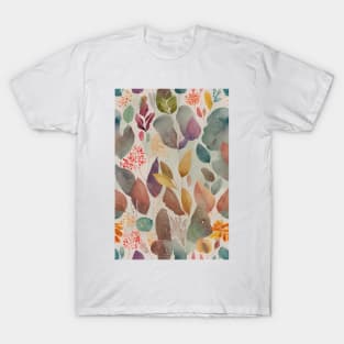 Nature Elements Pattern T-Shirt